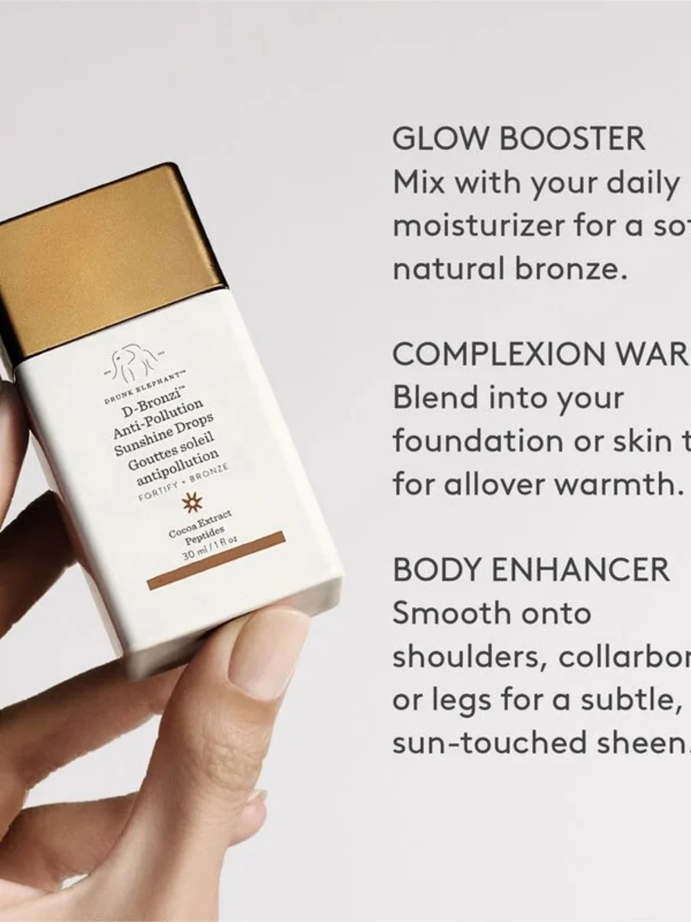Drunk Elephant D-Bronzi Anti-Pollution Sunshine Drops